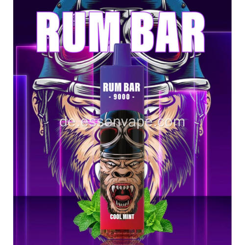 Großhandel Vape Rum Bar 9000 Puffs Montenegro